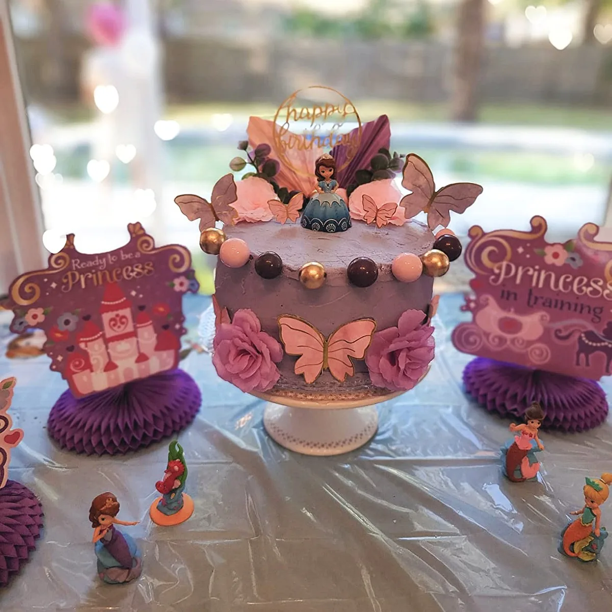 cake decor violet princess jpg