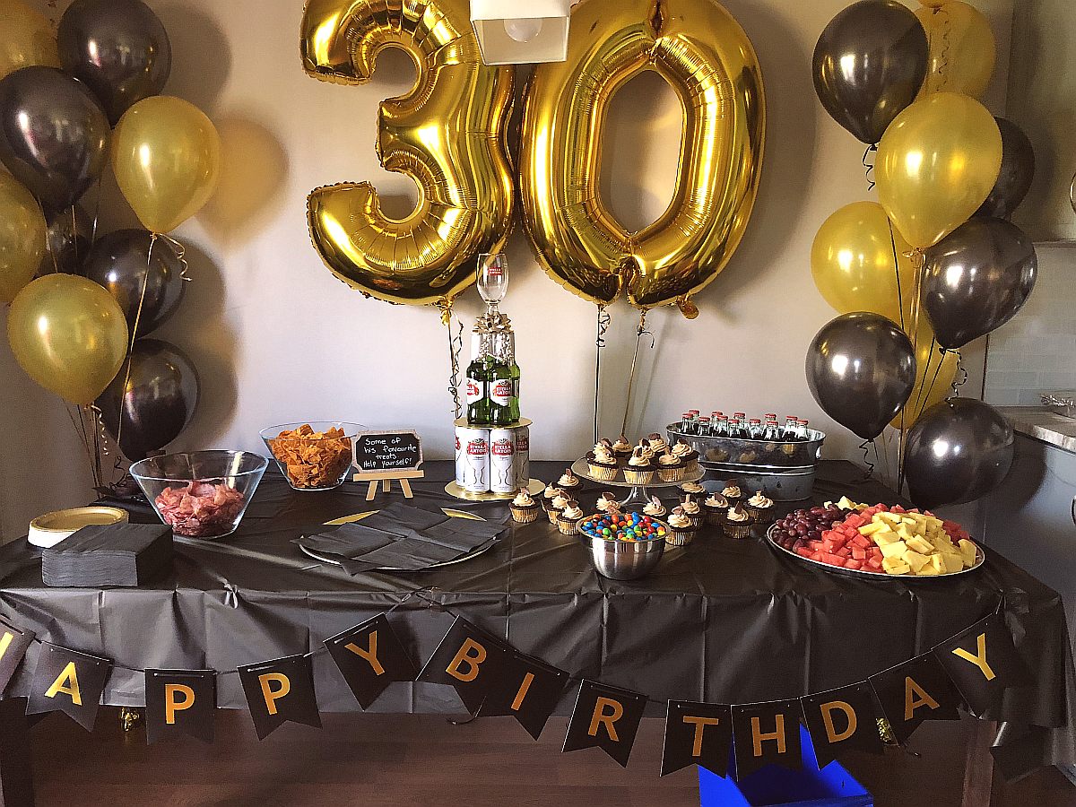30 birthday decorations for him