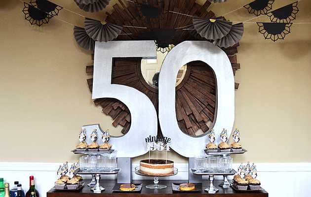 50th Birthday Decorations Idea