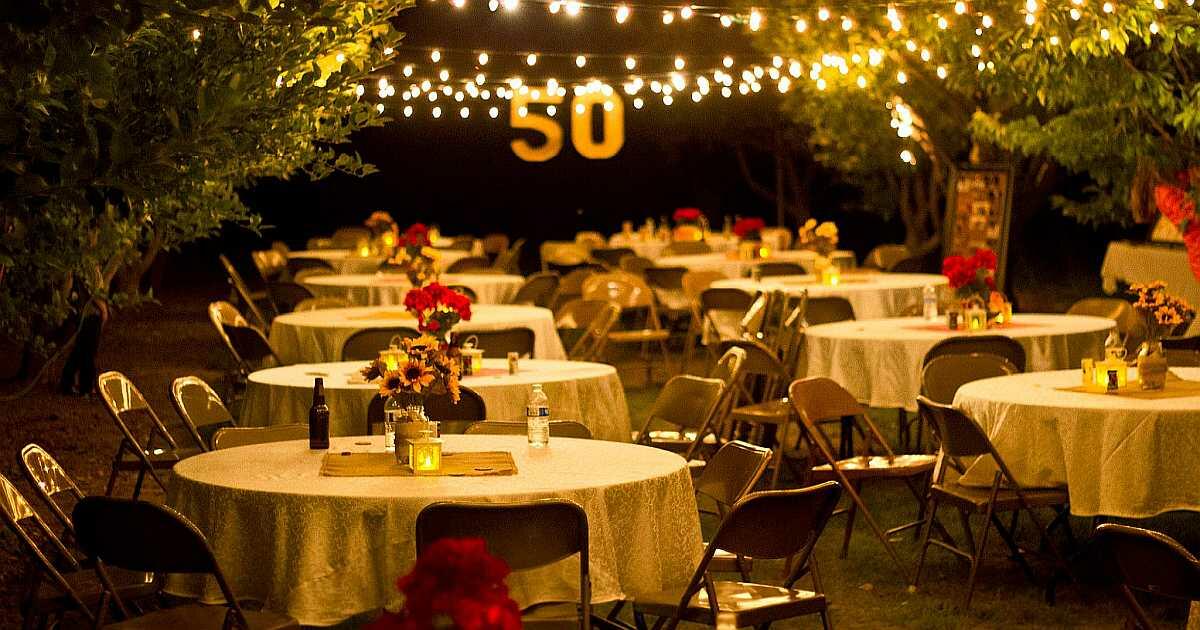 50th birthday party ideas