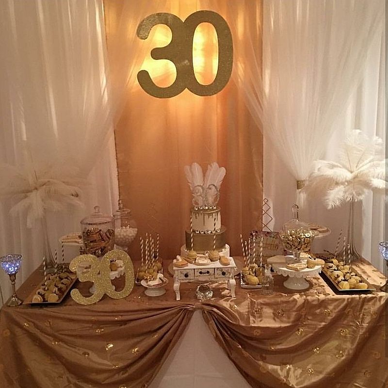 Elegant 30th Birthday Party Ideas