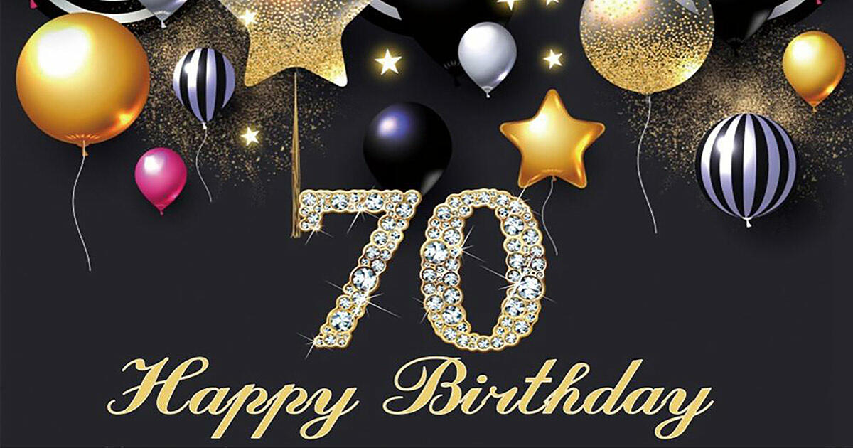 70th Birthday Decorations