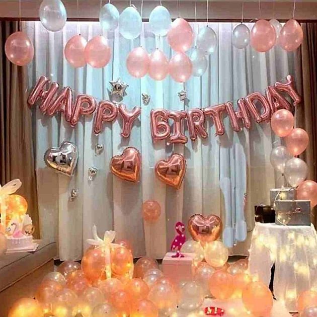 Romantic Surprise Birthday Decoration Ideas