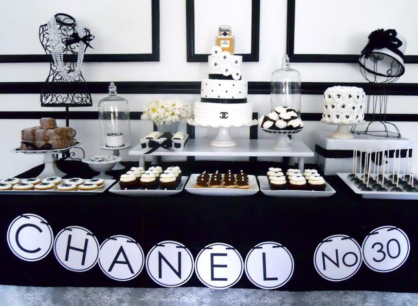 chanel no 30 birthday theme