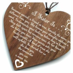 ebay Sister Birthday Gift heart