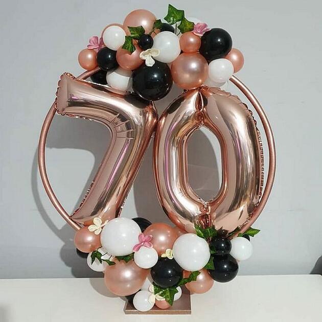 funny 70th Birthday Balloons