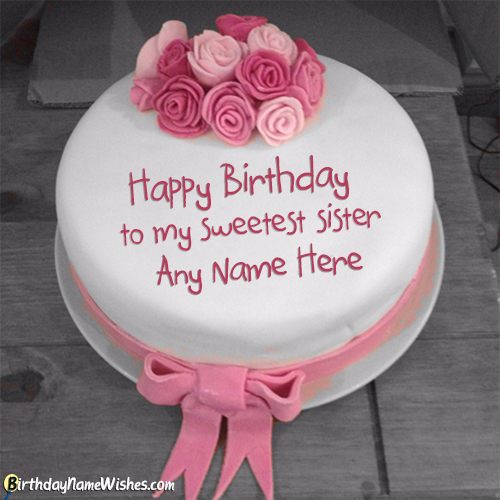 Wish Happy Birthday To Sister In A Heartwarming Manner With A ...