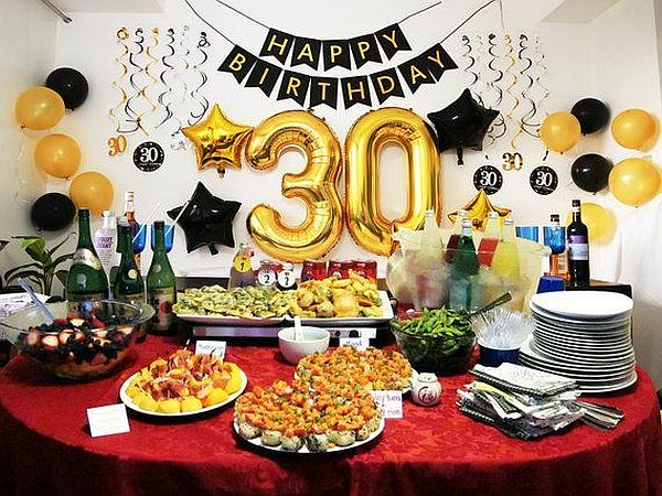 30 birthday decoration ideas