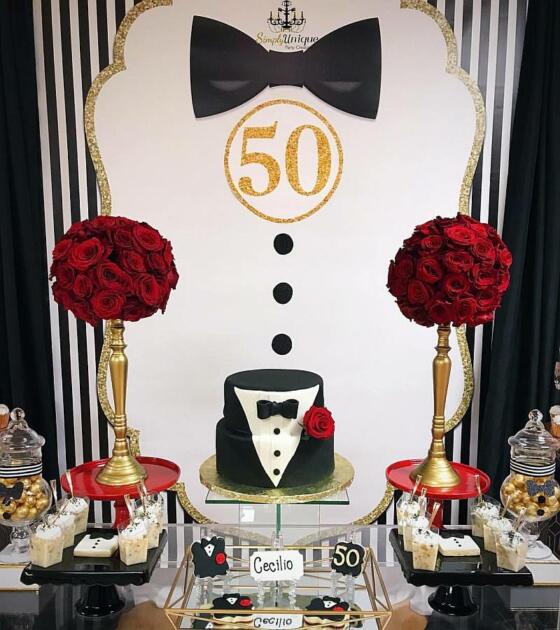 50 dad table decor