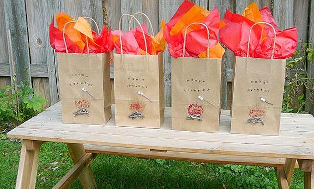 camp themed favors