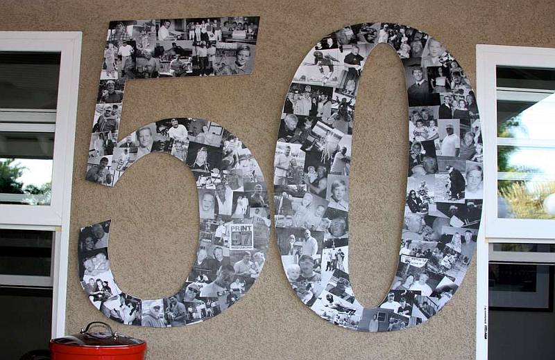 diy 50 Birthday Party Idea