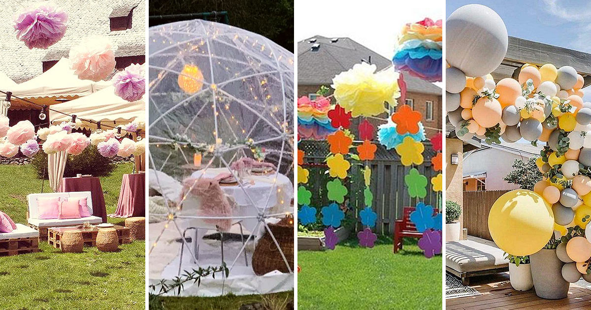 outdoor birthday decoration ideas