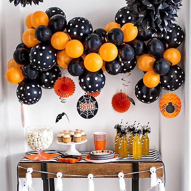 table decor halloween