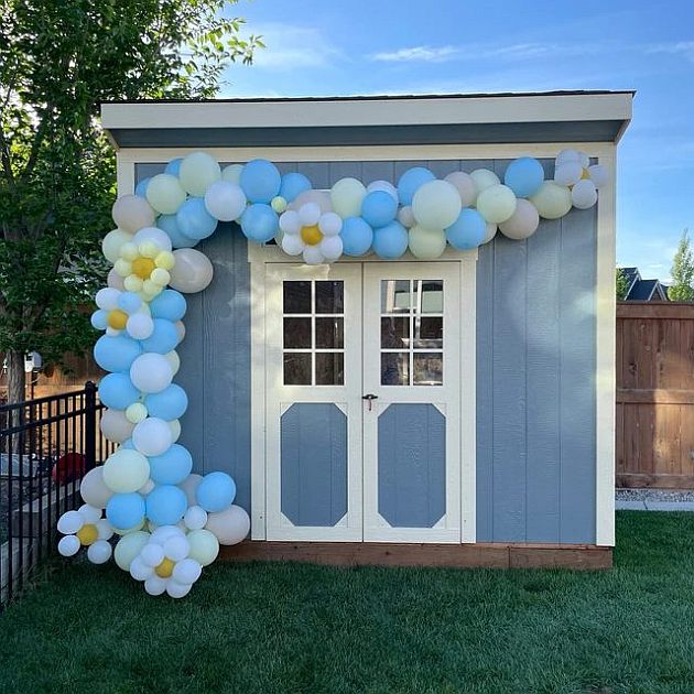 outdoor birthday decoration 