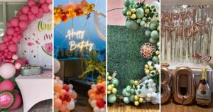 backdrop decoration ideas for an epic happy birthday decor