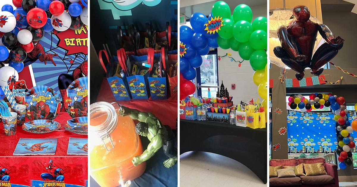 exciting superheroes birthday party themes for kids