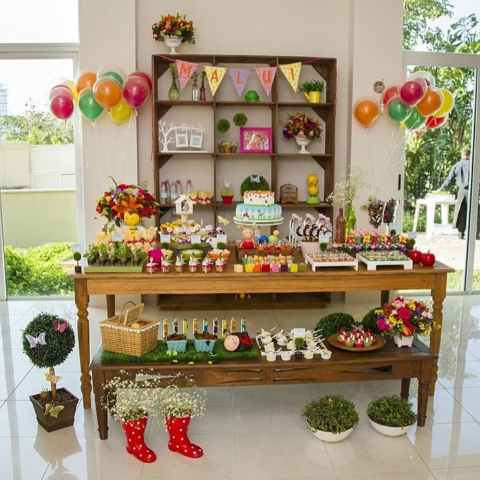 Horticulture Garden Themed Birthday Party jpg