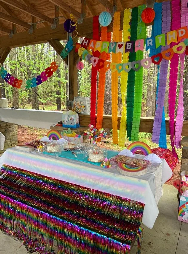 birthday party decor colorful jpg