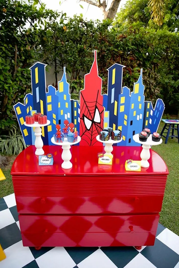 Calling All Superheroes Birthday Party via Karas Party Ideas KarasPartyIdeas jpg