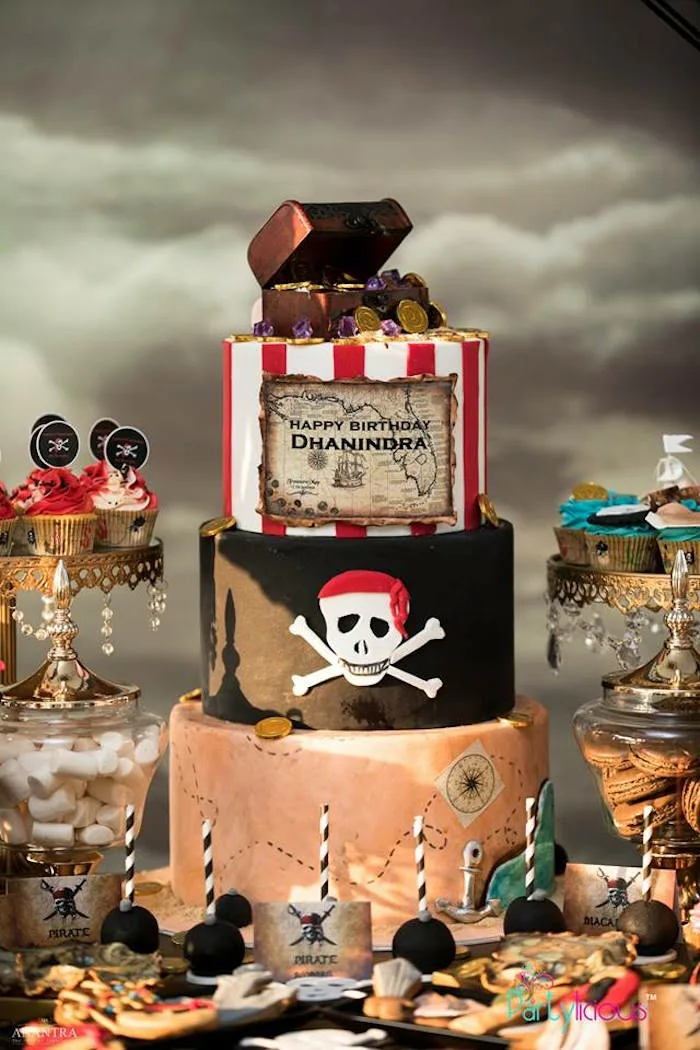 Pirates of the Caribbean Inspired Birthday Party via Karas Party Ideas KarasPartyIdeas jpg