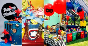 best superheroes themed birthday party ideas