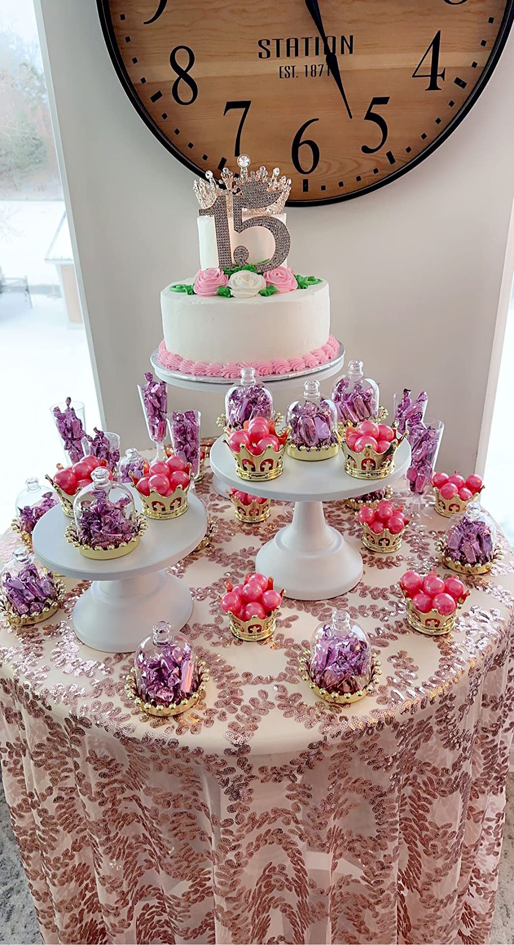 cake decor 15 mini crown