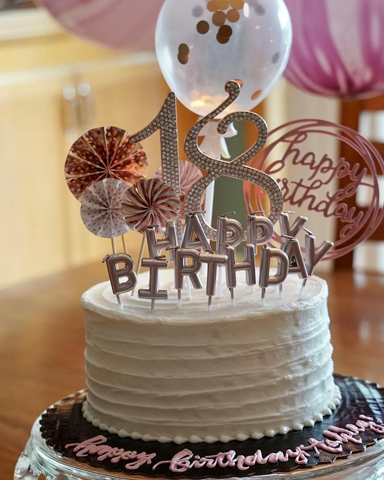 cake decor 18 birthday jpg