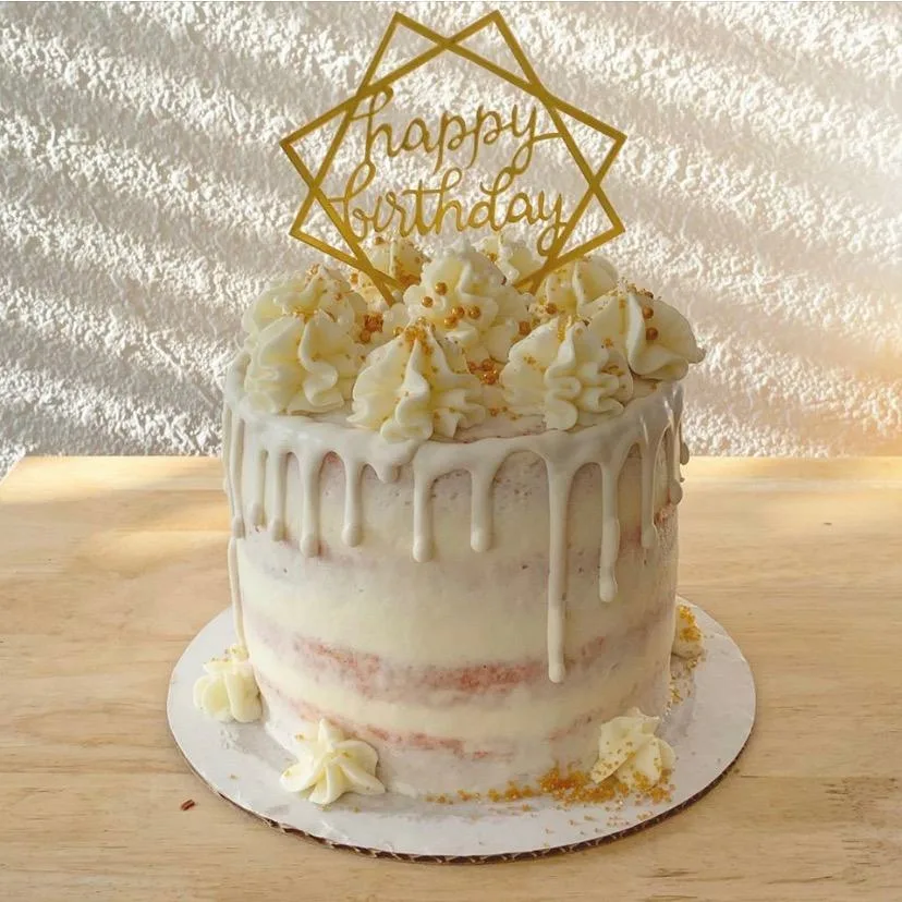 cake decor birthday white jpg