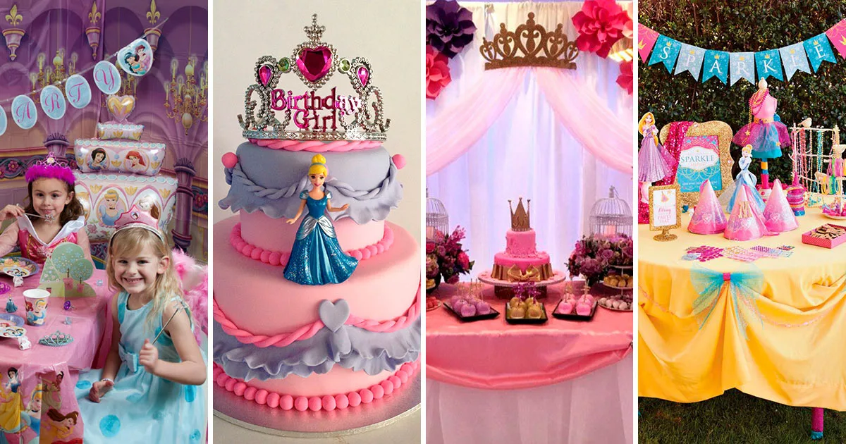 happy birthday decor for the princess first milestone jpg