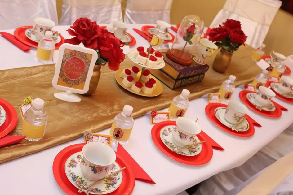 Be Our Guest Princess Tea Party Birthday