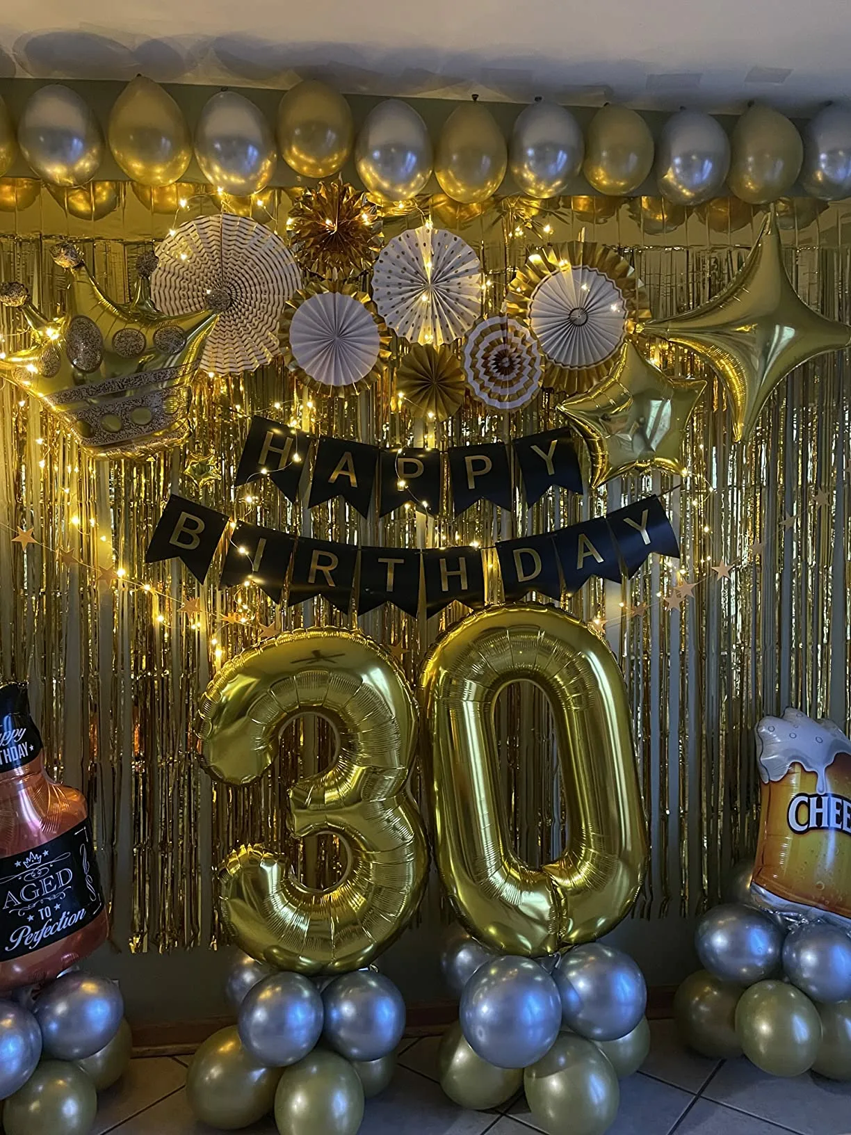 Amazing 30th Bday Decor