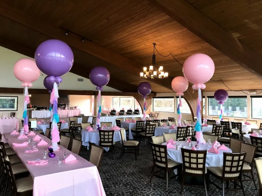 Pink Purple Balloons