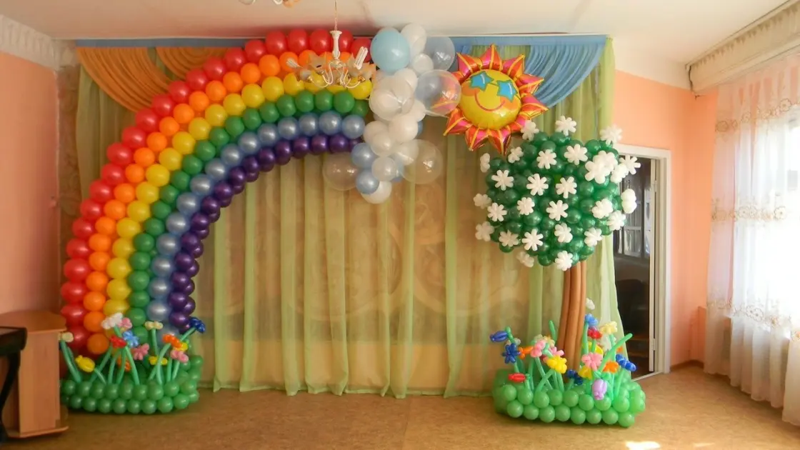 rainbow balloons renton