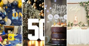 10 Unique And Creative Birthday Party Decoration Ideas