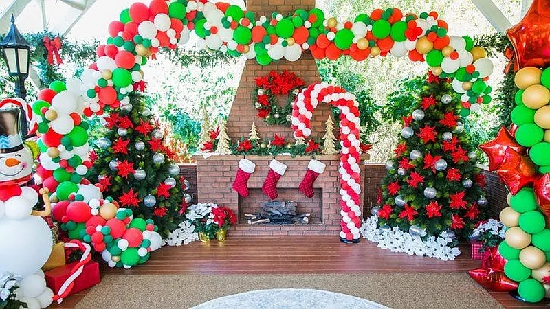 Christmas Balloon Decor