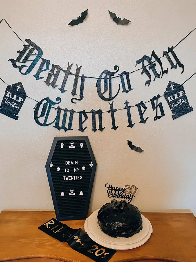 Spooky Little Birthday Decor