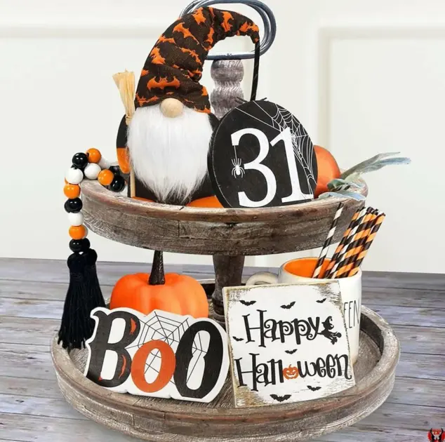 Tiered Tray Decor Halloween