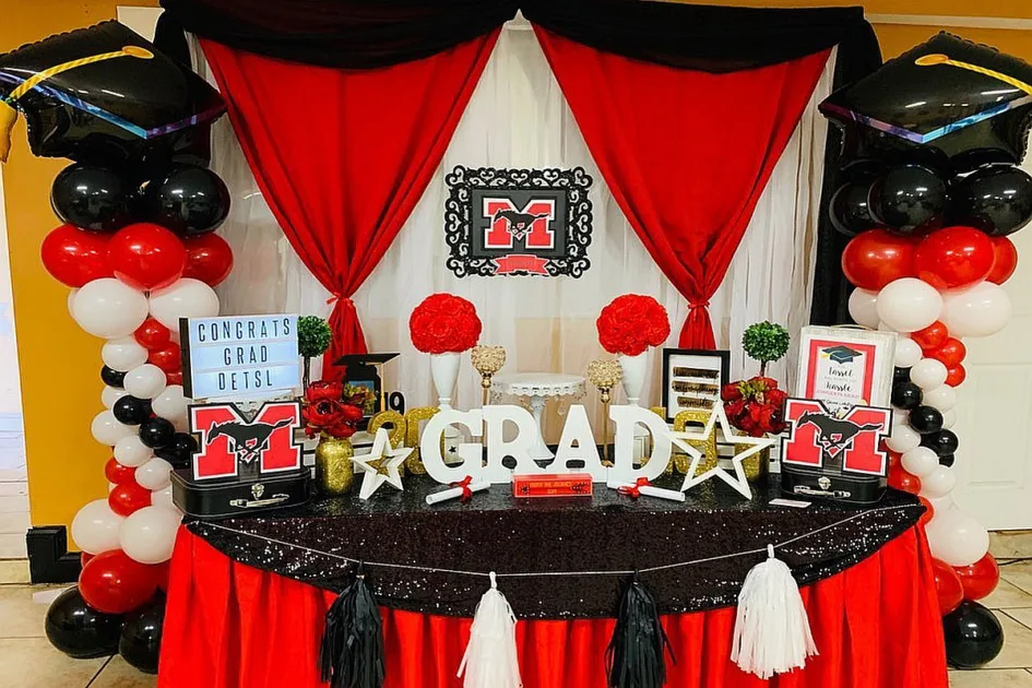 Balloon Decorations For Graduations