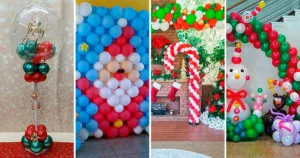 Get Into The Holiday Spirit With Christmas Balloon Decoration