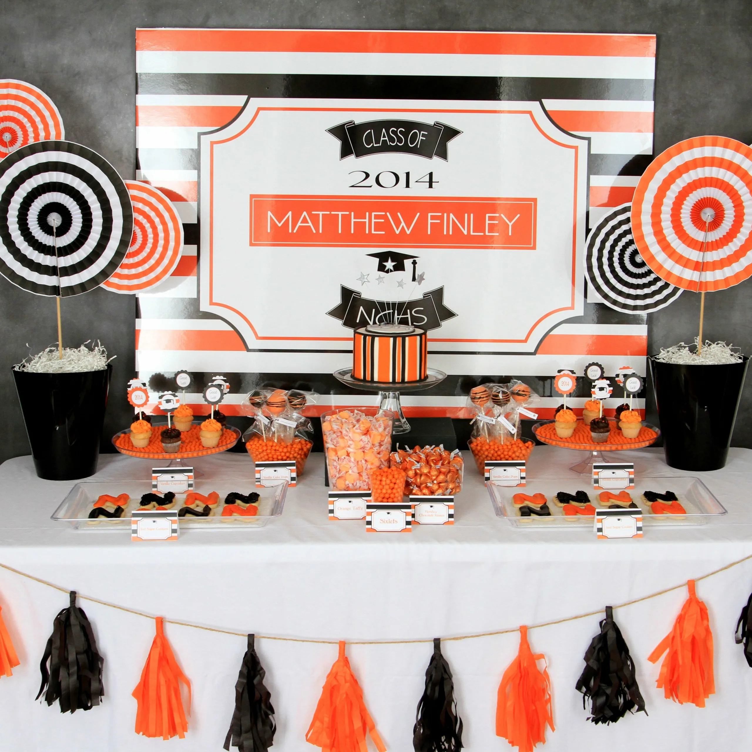 Graduation Party Ideas Sweet Table Decorations