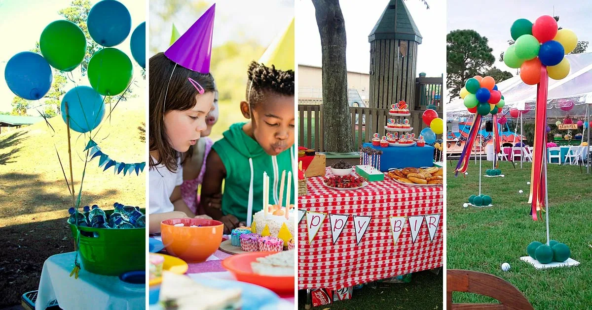 How to Decorate for a Picture-Perfect Park Birthday Party