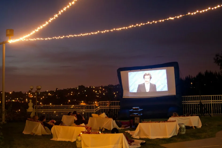 Backyard Movie Party