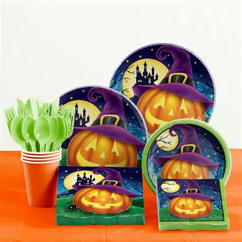 October Eve Halloween Party Supplies Kit