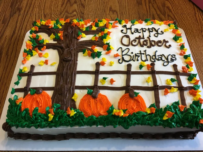 October Cake Ideas