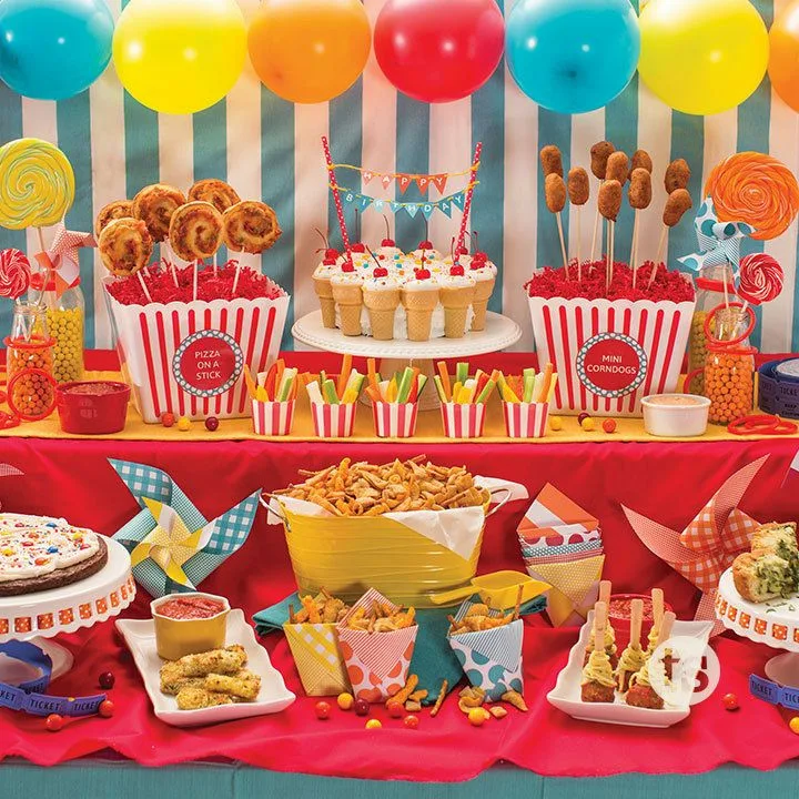 Carnival Birthday Party Ideas Food