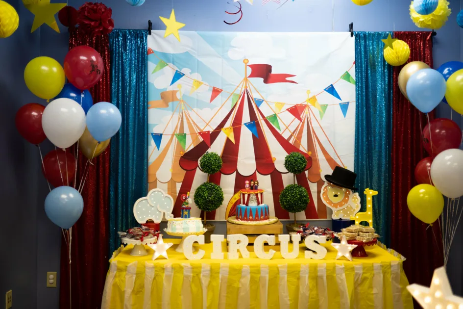 Circus Theme Childrens Birthday Party