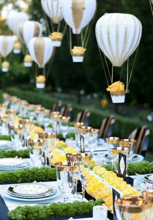 Hot Air Ballon Decorations For Wedding