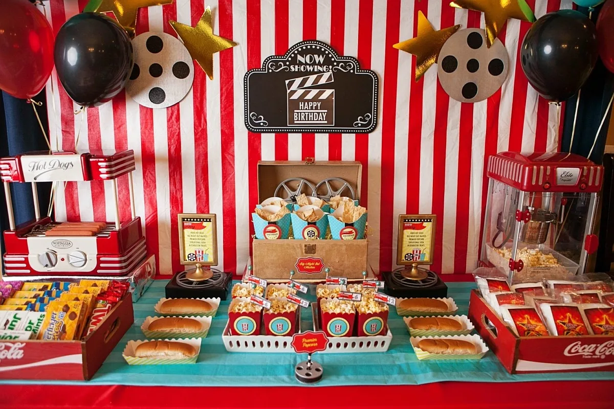 Movie Theatre Birthday Party