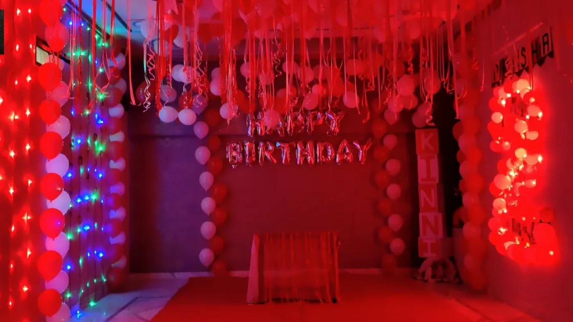 Red Decorations For Party
