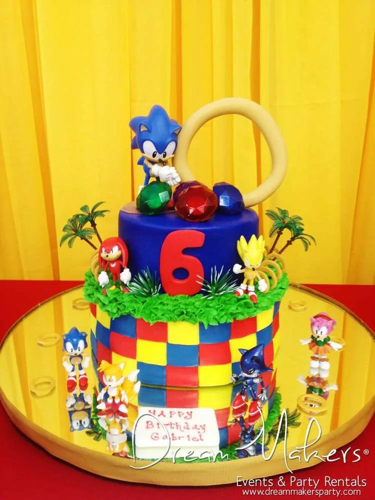 Amazing Sonic Cake
